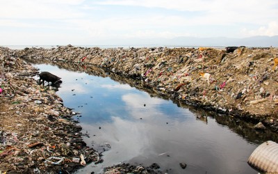 With the accumulation of trash brought by the earthquake, the garbage produced by the inhabitants daily and the lack of water treatment, contamination by cholera is common among those who have contact or ingest it. Unfortunately cholera virus causes severe diarrhea and can kill within hours if left untreated. Port-au-Prince, Haiti, 2012.