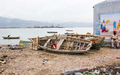 Two years after the earthquake it is still is possible to see almost all the damage, Port-au-Prince, Haiti, 2012.