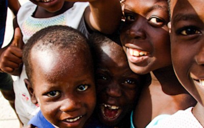 Regardless of the difficult situation in the country, children play without losing their childhood. Port-Au-Prince, Haiti, 2012.