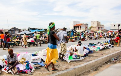 Known as one of the largest open-air markets, Hells Kitchen is known for its odor due to the immense variety of products on sale ranging from animals, food, clothing and even garbage. But also as a workplace for hundreds of people who walk miles to get a chance to raise some money. Port-Au-Prince, Haiti, 2012.