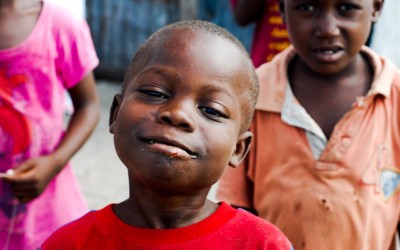 Regardless of the difficult situation in the country, children play without losing their childhood. Port-Au-Prince, Haiti, 2012.