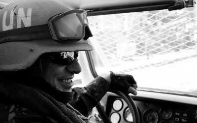 Peacekeeper in mission, Port-Au-Prince, Haiti, 2012.-9