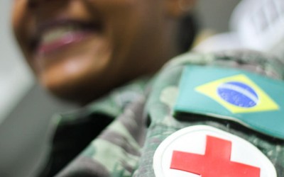 Pharmaceutical, military and peacekeeper in UN Mission, Port-Au-Prince, Haiti, 2012.