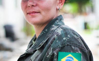 Dentist, military and peacekeeper of UN Mission, Port-Au-Prince, Haiti, 2012.