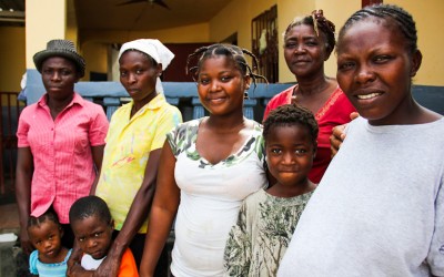 Coordinators of the Children´s Home in Port-Au-Prince, Haiti, 2012