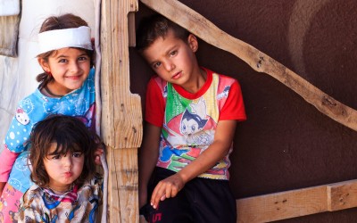 A child of Yazidi ethnicity arrives to the refugee camp and reunites with other children, after being taken and hurt on the head by the Islamic State (ISIS). Hunted since the beginning of the 19th century by the Turcoman empire and the Saddam Hussein’s regime, and since 2014 by the ISIS, a part of the ethnical/religious minority Yazidi live in the Iraqi camps. The other part, nearly 3000 women, children and men are still held hostages in captivity by Jihadists, Duhok, Iraqi Kurdistan, 2015.