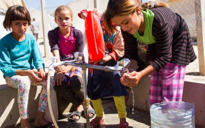 Sharia Refugee Camp, Duhok, Iraq (Iraqi Kurdistan).