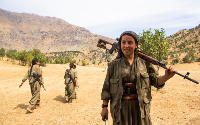 Qandil mountains, Iraq (Iraqi Kurdistan), 2015.