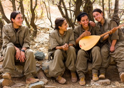 Kurdish Women Fighters