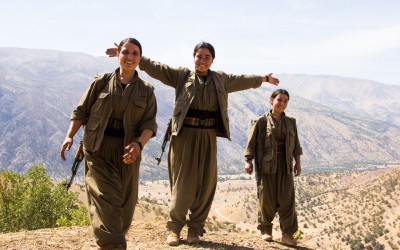 Qandil mountains, Iraq (Iraqi Kurdistan), 2015.