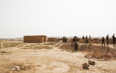 Frontline near Mosul, Iraq (Iraqi Kurdistan).
