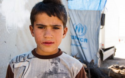 Supported with the help of Unicef, the Sharia Refugee Camp is home to thousands of families and provides housing for Yazidi refugees. Children who have lost family members, life references and opportunities are waiting for more help from other NGOs, which are increasingly scarce due to the demand for refugees growing daily. Near Duhok, Iraq (Iraqi Kurdistan).